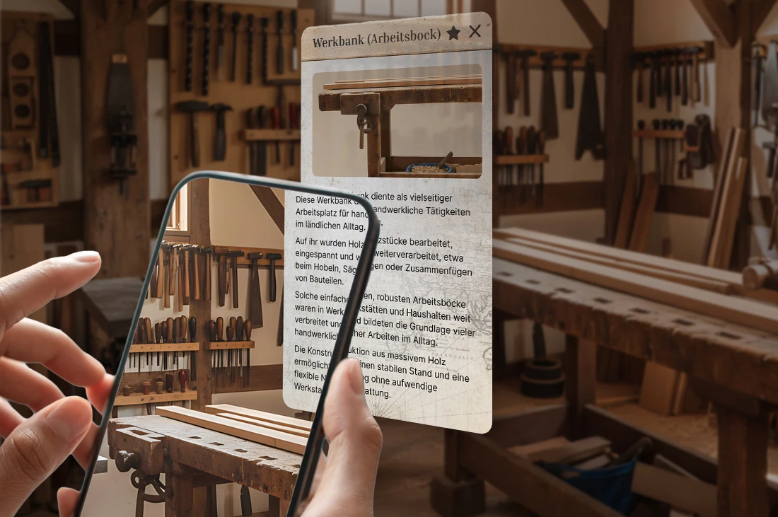 contextAR App mit vertiefender multimedialer Objektansicht