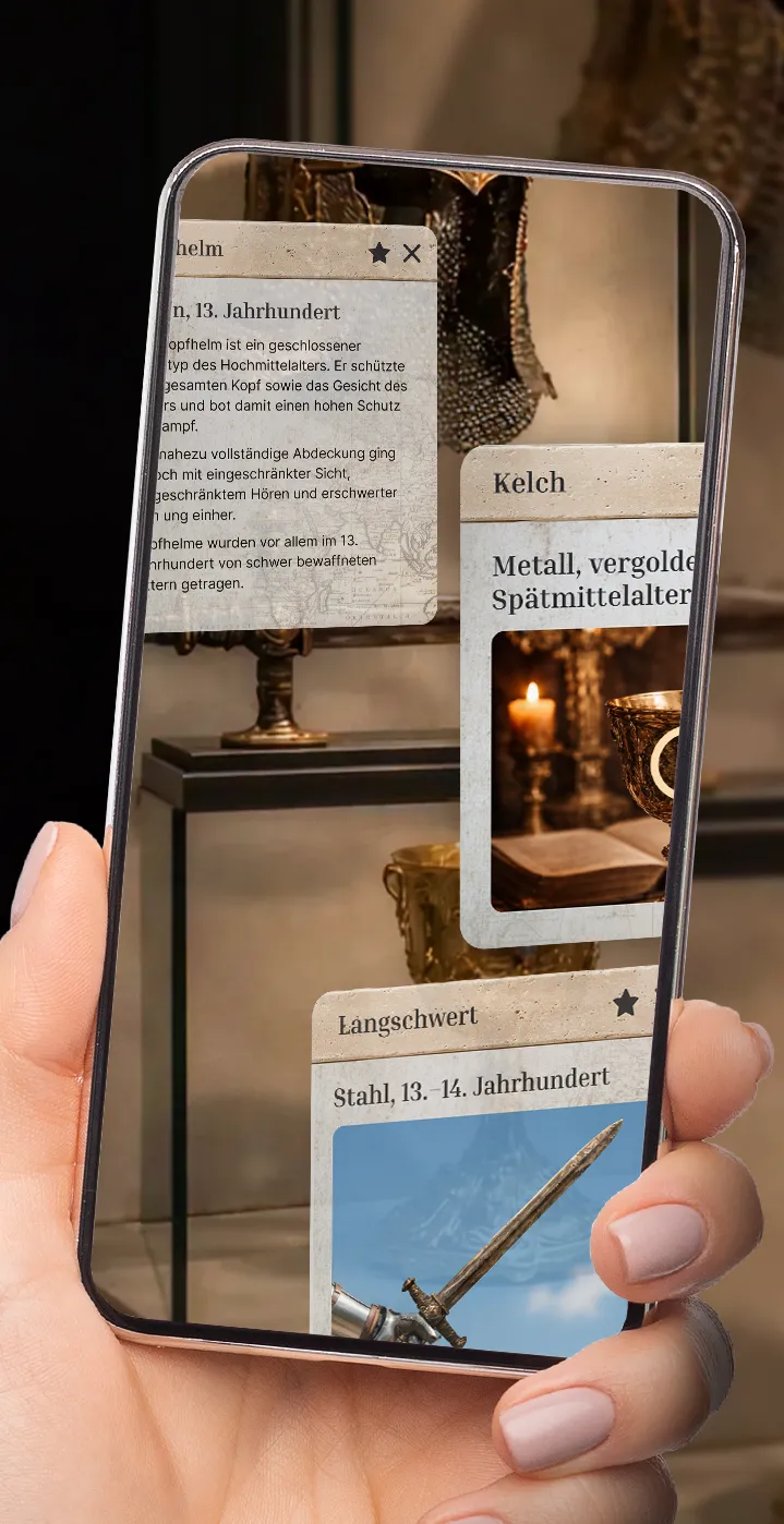contextAR App mit vertiefender multimedialer Objektansicht